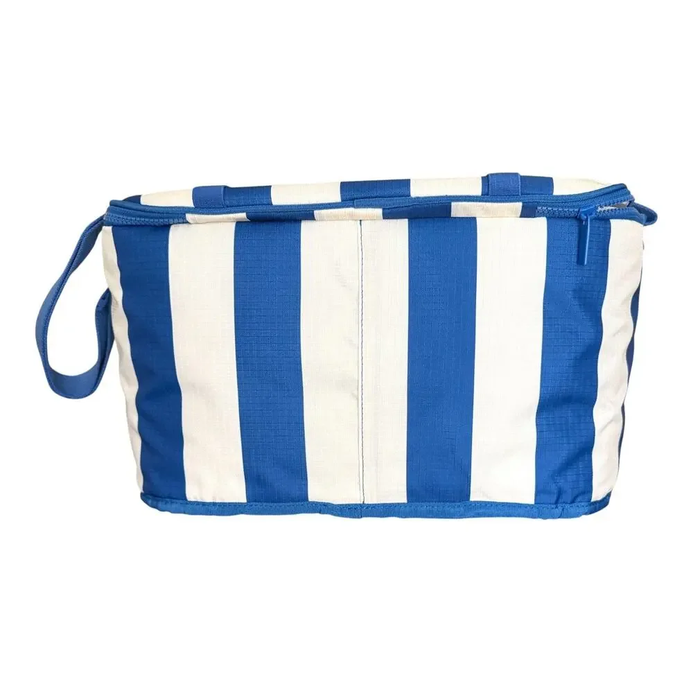 IKEA PILLERSTARR Blue Patterned Insulated Cooler Bag 15x8 ¾x10 ¼ 